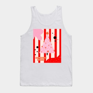 Special fun and playful Christmas greeting card Tank Top